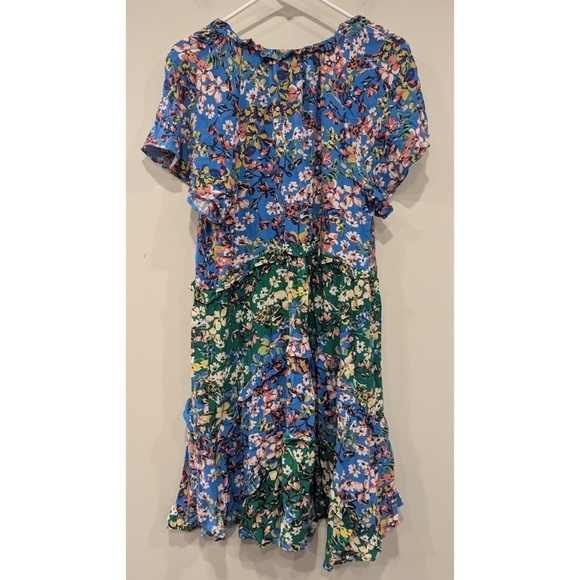 Anthropologie Robin Mini Tiered Floral Dress Size Small - Picture 3 of 9